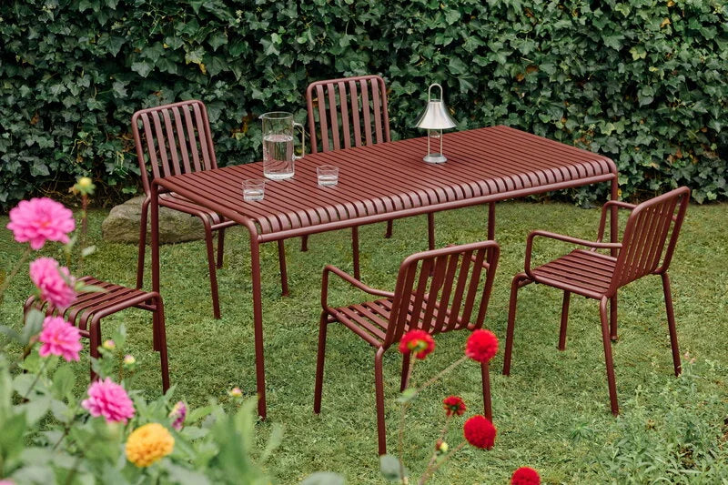HAY - Palissade Table - Iron Red