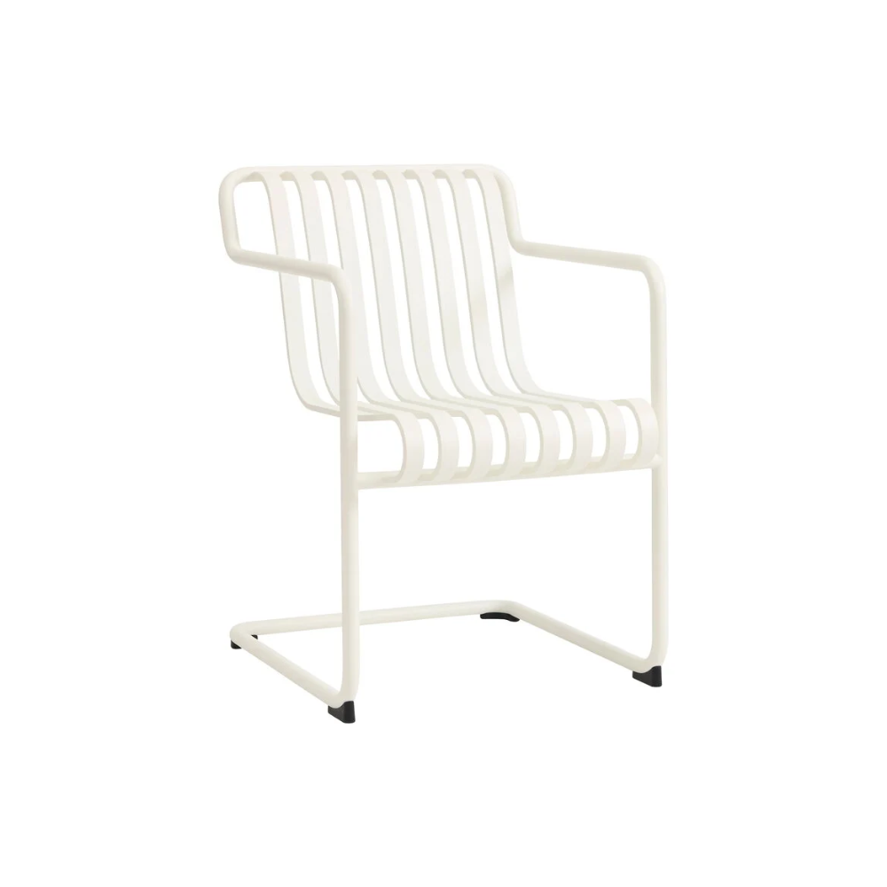 HAY - Palissade Cantilever dining armchair - Cream white
