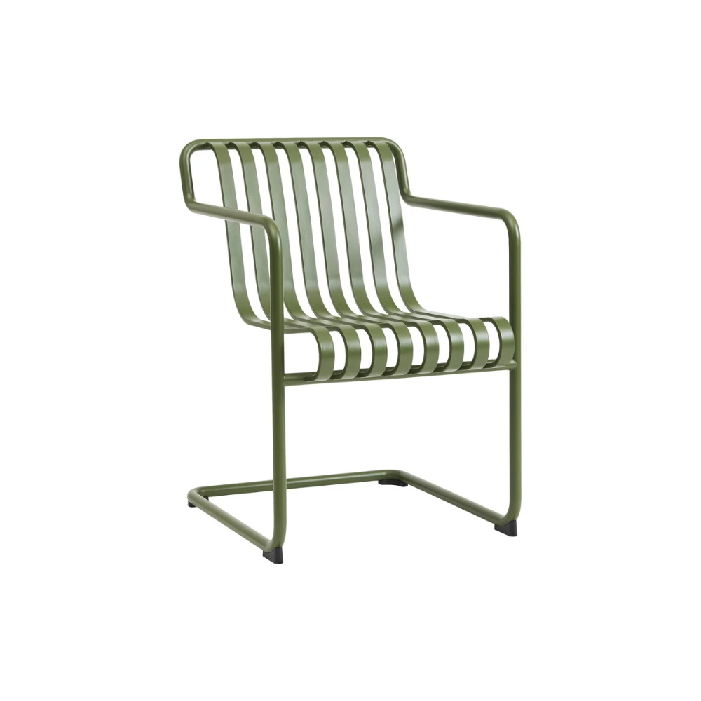 HAY - Palissade Cantilever dining armchair - Olive
