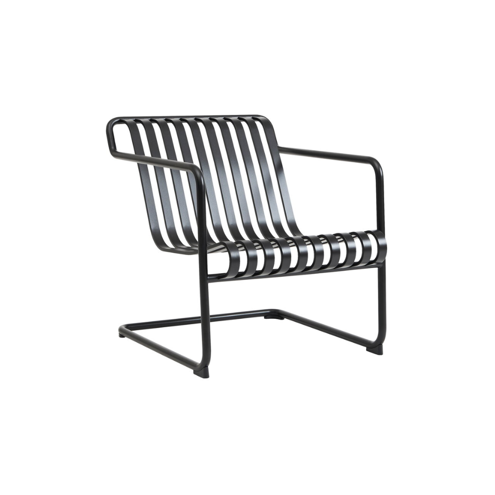 HAY - Palissade Cantilever lounge chair low - Anthracite