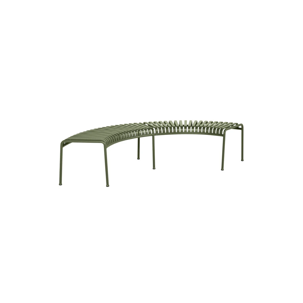 HAY - Palissade Park Bench with Middle Leg - Olive