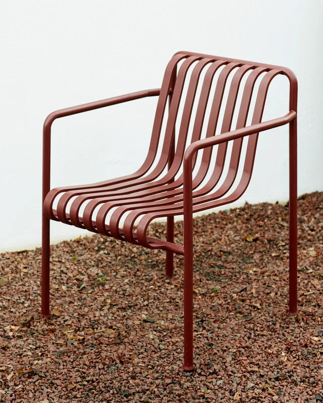 HAY - Palissade Dining Armchair - Iron Red