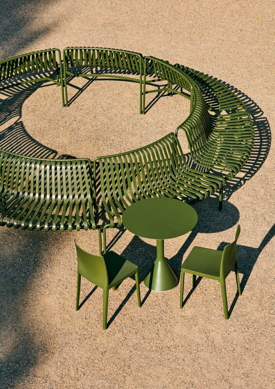 HAY - Palissade Cone Table 70cm - Olive