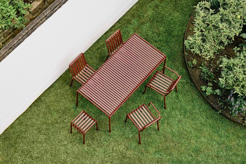 HAY - Palissade Armchair - Iron Red
