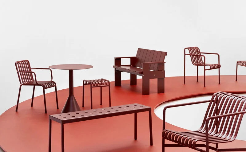 HAY - Palissade Armchair - Iron Red
