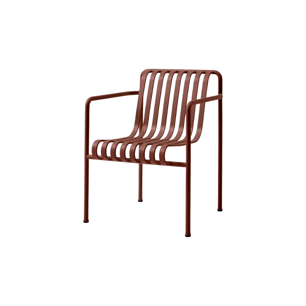 HAY - Palissade Dining Armchair - Iron Red