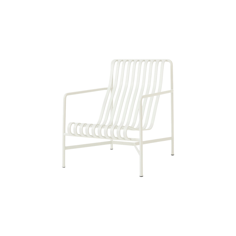 HAY - Palissade Lounge Chair - High - Cream White
