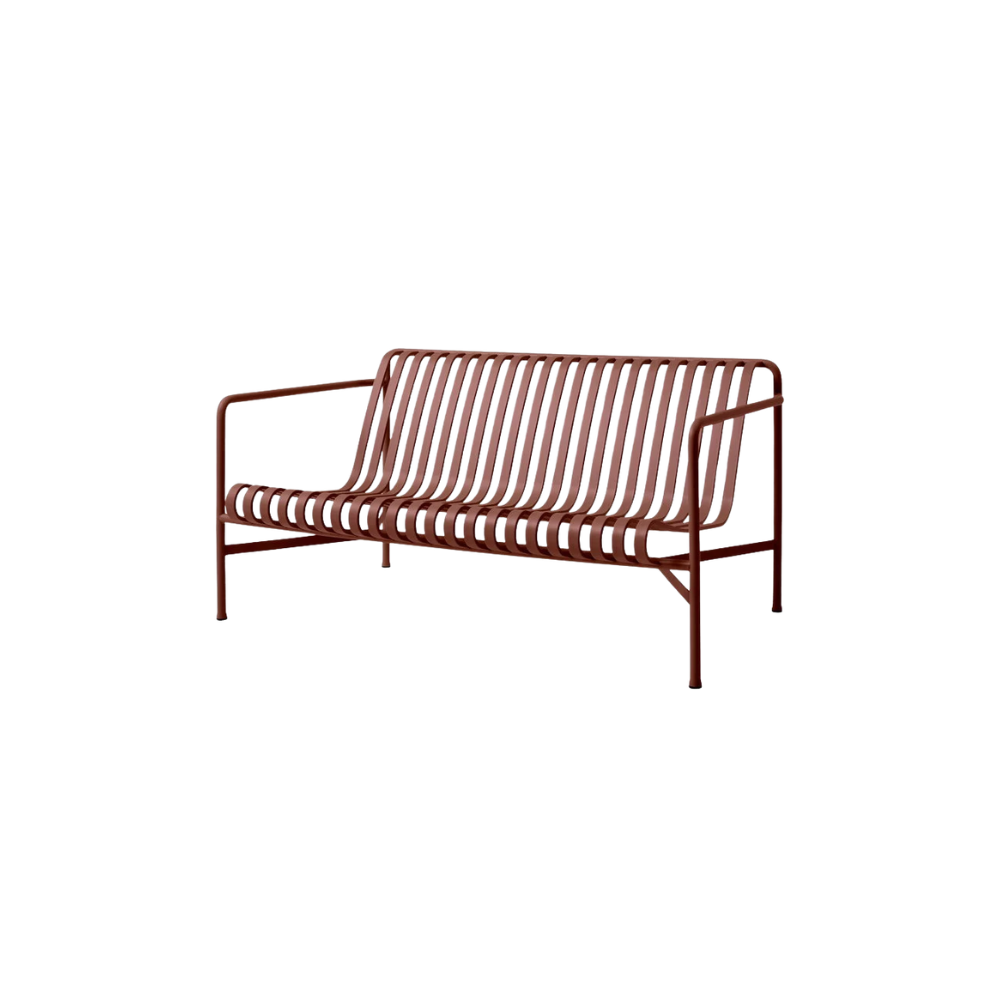 HAY - Palissade Lounge Sofa - Iron Red