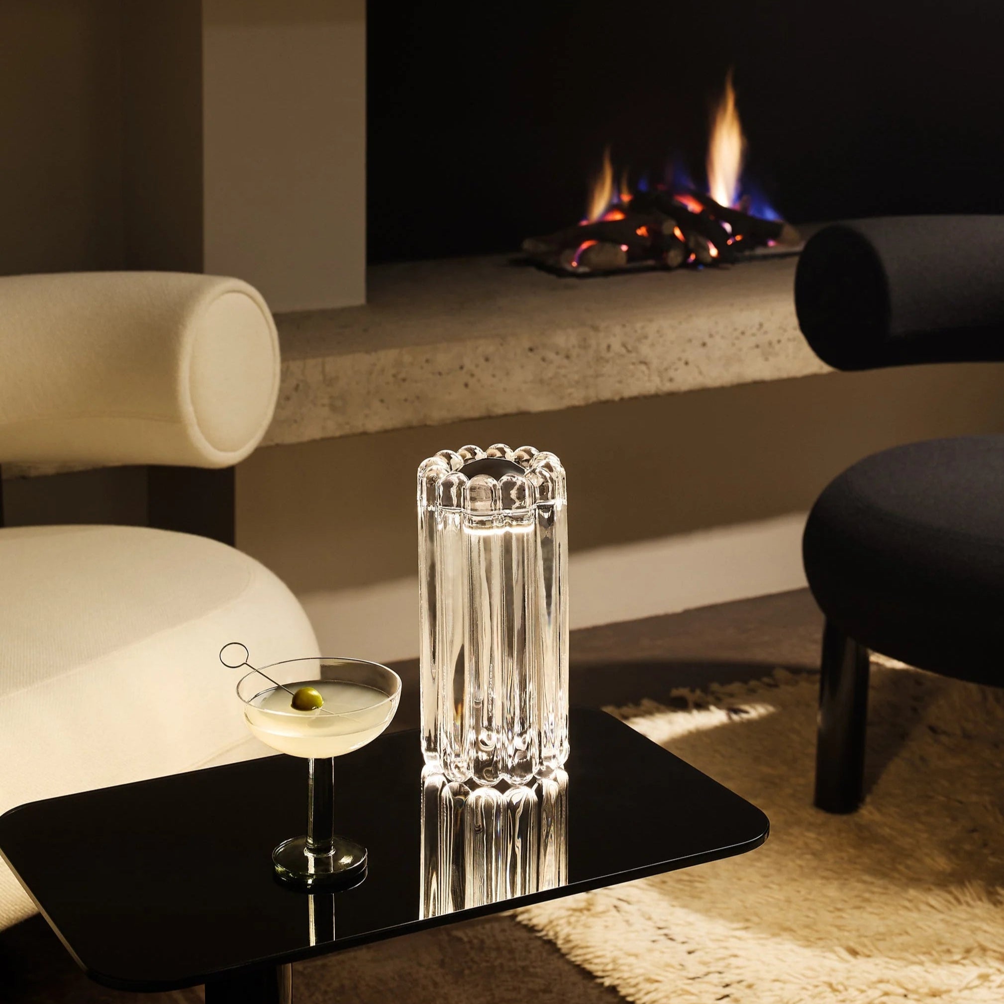 Tom Dixon - Press Table Lamp - Clear