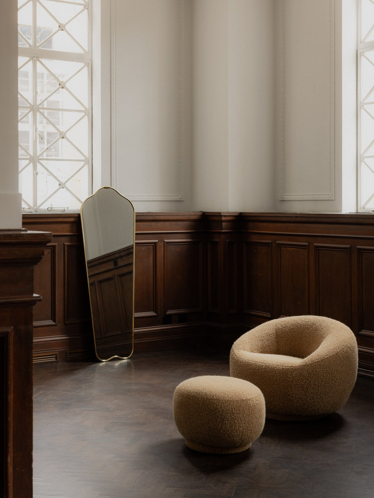Rachel Donath - Senne Tall Mirror Brass