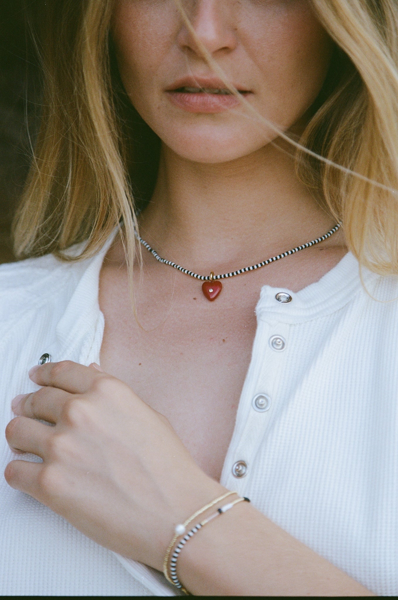 ANNI LU - Pure Heart Necklace - Domino