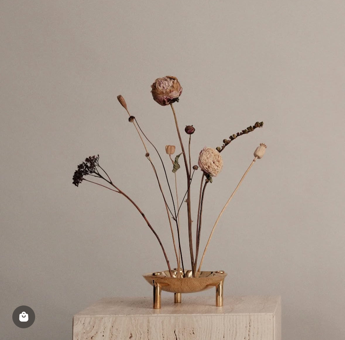 STOFF NAGEL - BOWL - BRASS