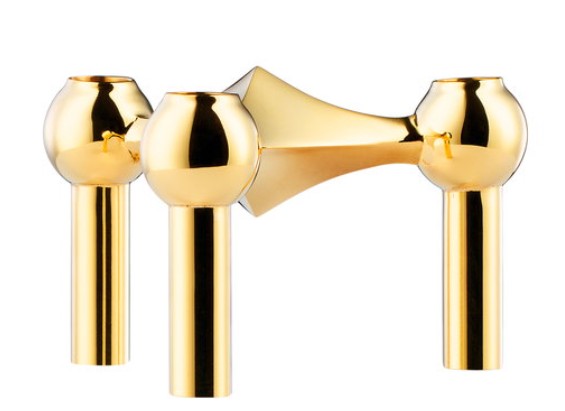 STOFF NAGEL CANDLES BRASS HOLDER