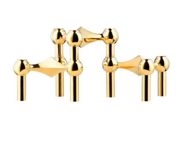 STOFF NAGEL CANDLE HOLDER SET WITH 3 PCS