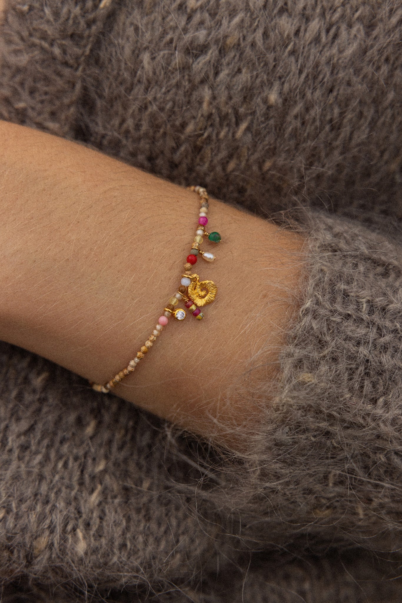ANNI LU - Sandy Harmony Bracelet - Gold