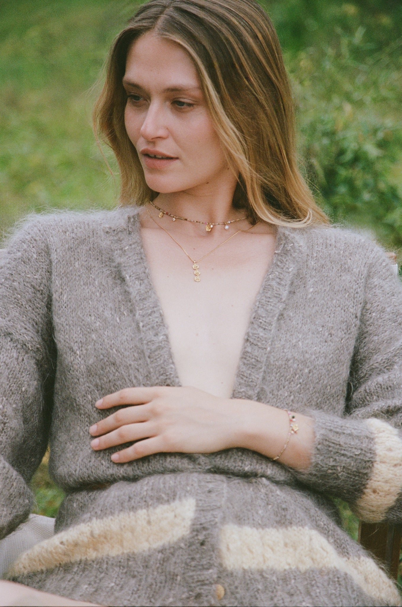 ANNI LU - Sandy Harmony Necklace - Gold