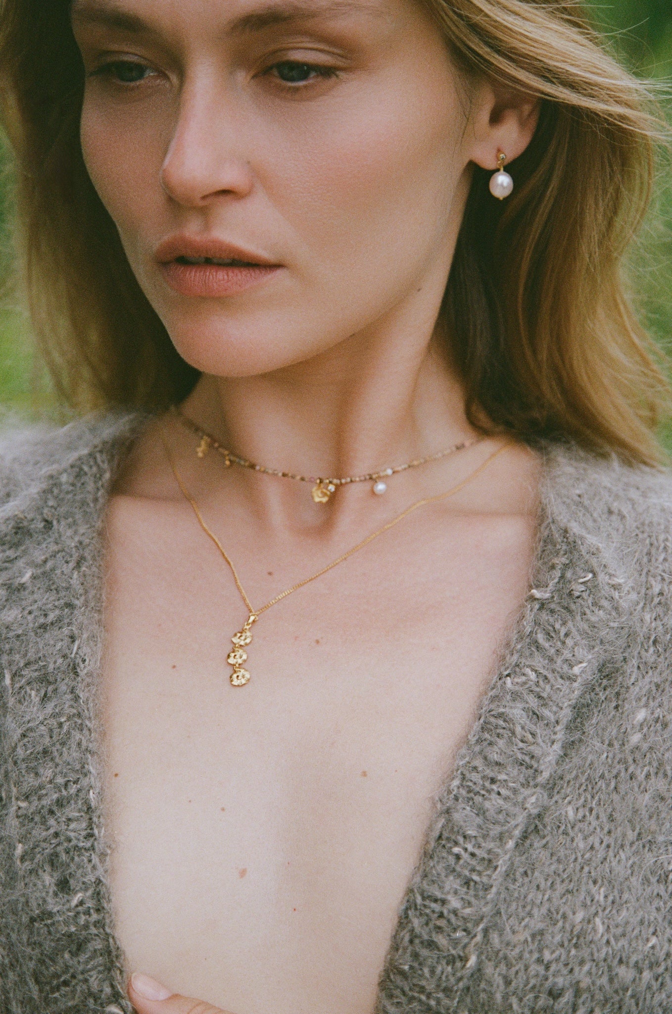 ANNI LU - Sandy Harmony Necklace - Gold