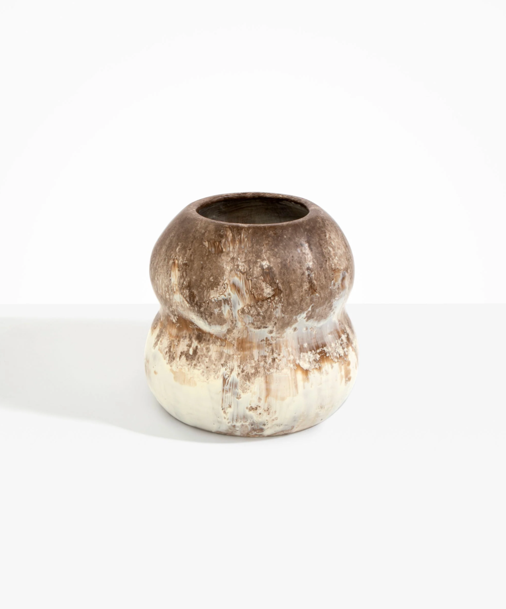Dinosaur Designs - Large Beehive Vase - Cappuccino