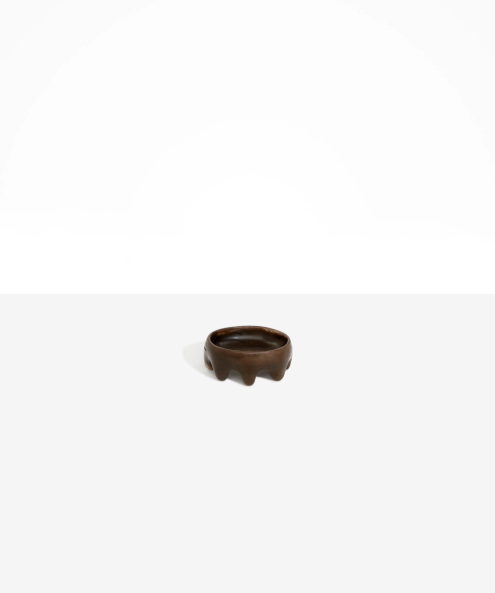 Dinosaur Designs - Crown Dish - Cocoa