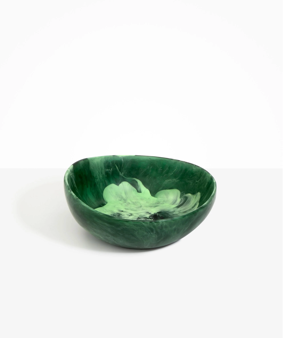 Dinosaur Designs - Flow Salad Bowl - Moss