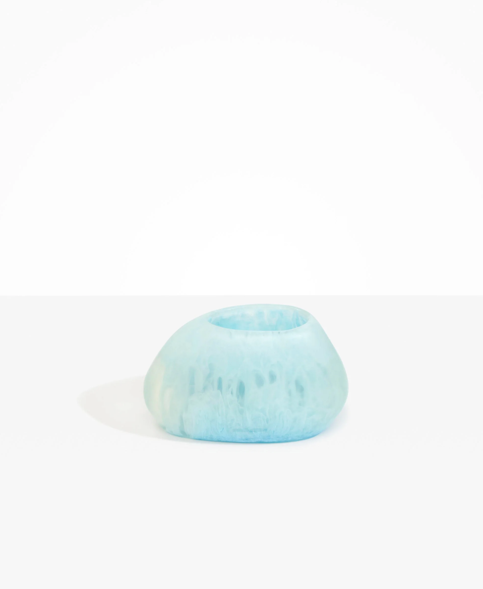 Dinosaur Designs - Oval Rock Vase - Pool
