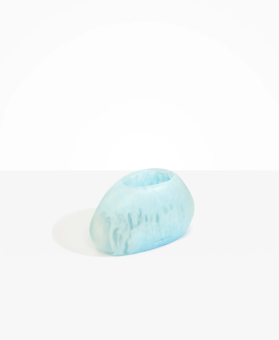 Dinosaur Designs - Oval Rock Vase - Pool