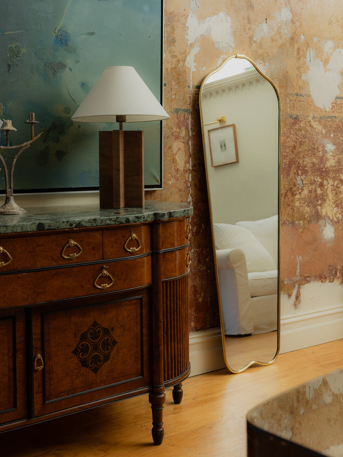 Rachel Donath - Senne Tall Mirror Brass