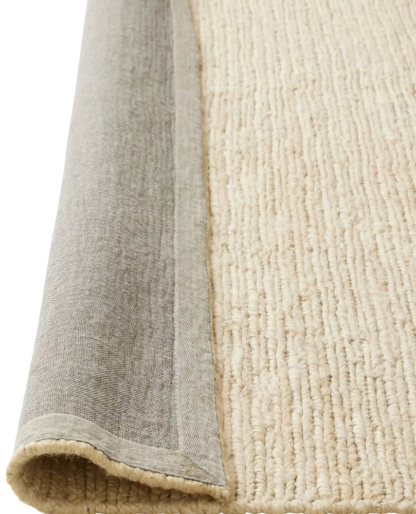 Suffolk Chunky Jute Rug - Pearl