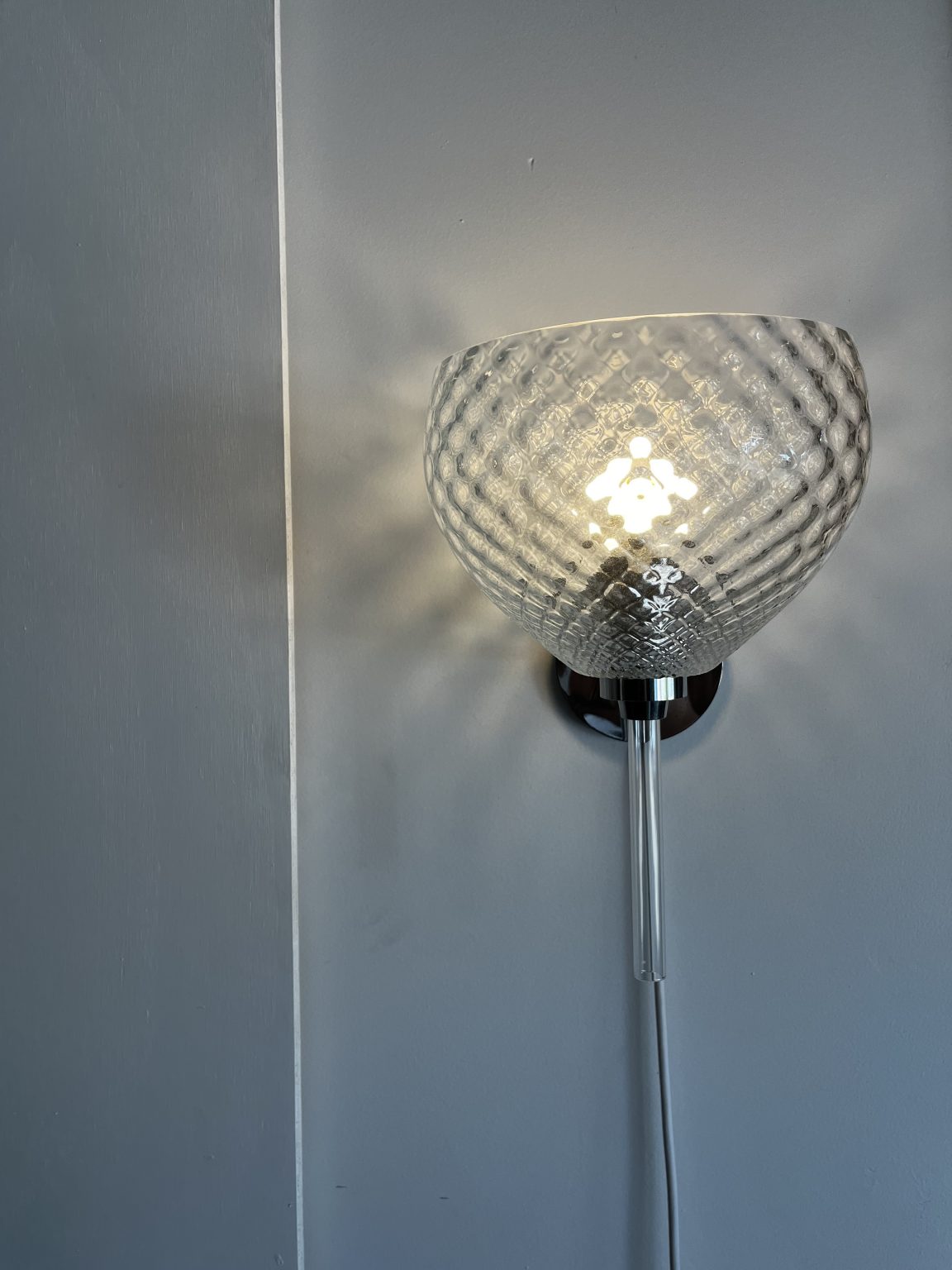 Vintage Murano Glass Wall Sconce