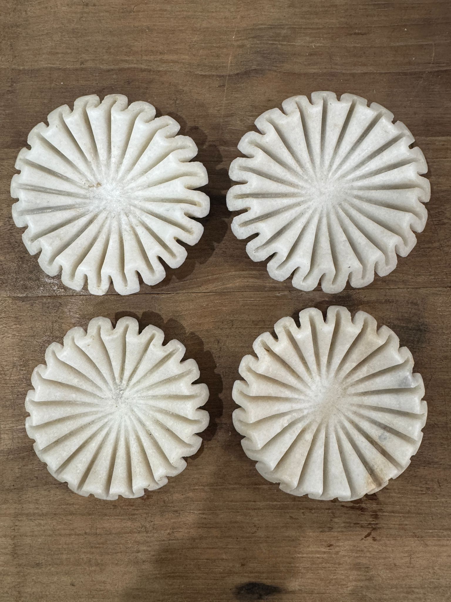 Marble Ruffle Bowl 10cm