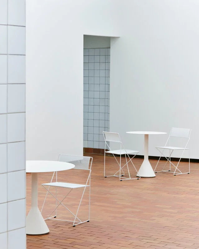 HAY - Palissade Cone Table 70cm - Cream White