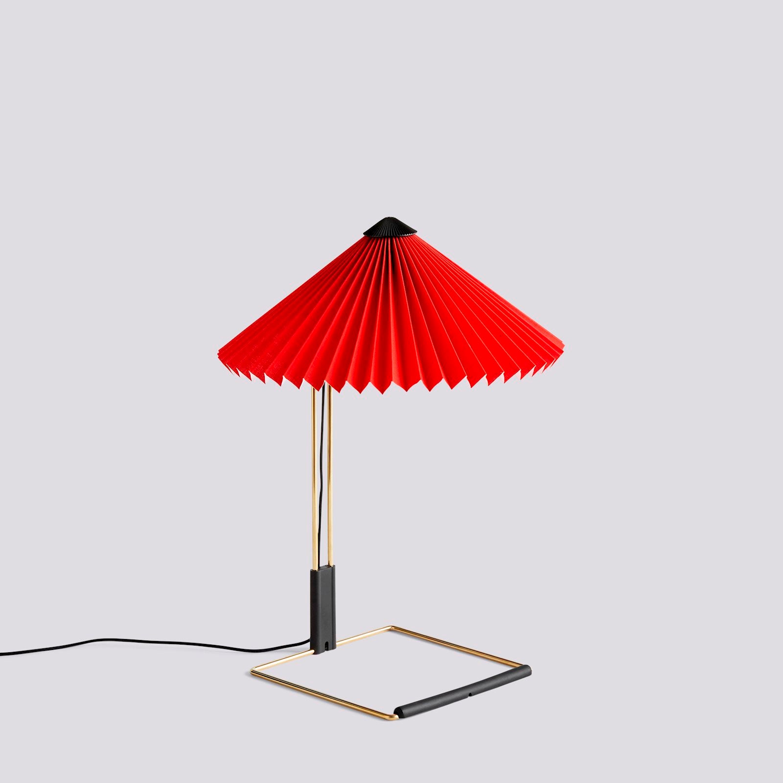 HAY - Matin Table Lamp Polished brass base 300