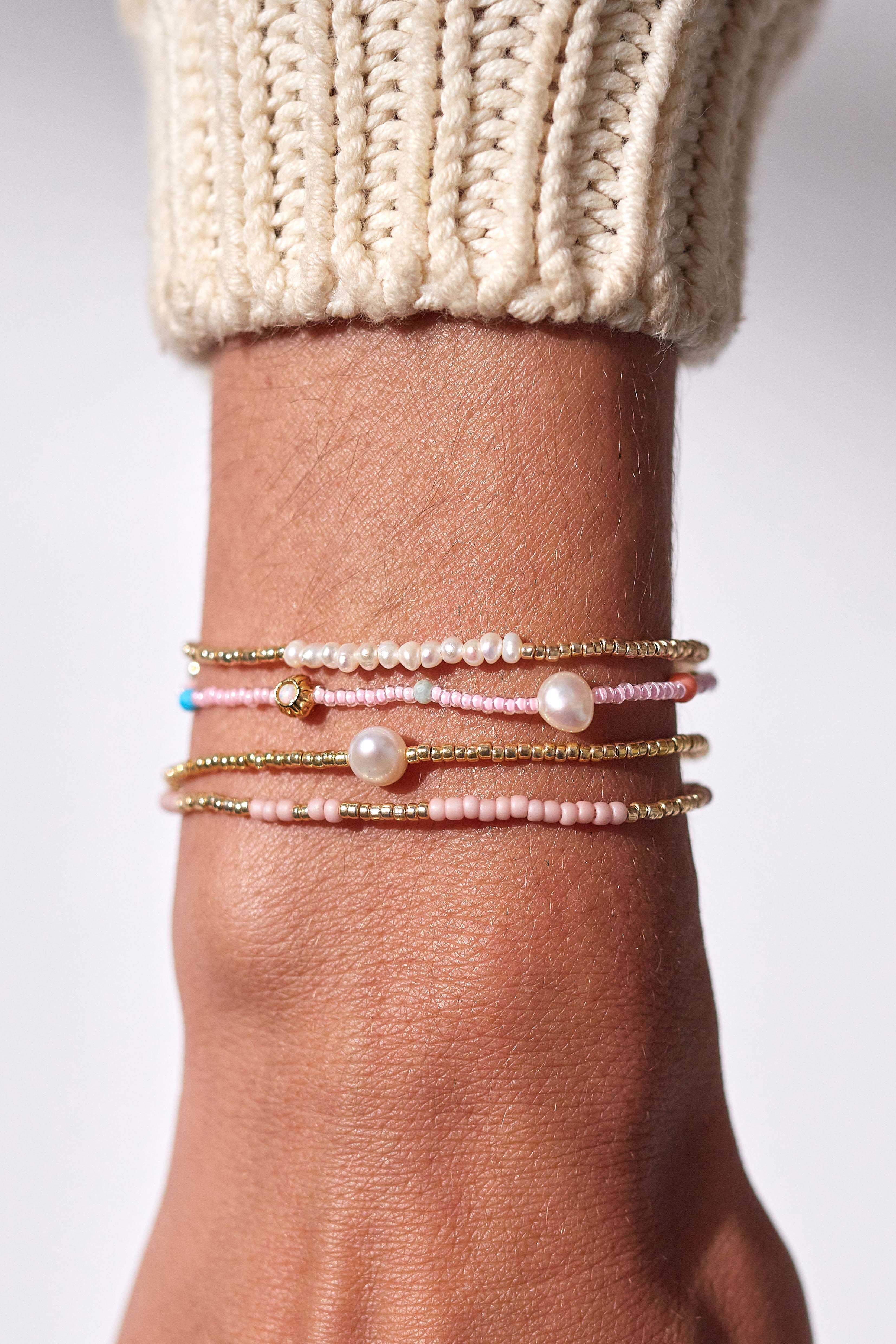 ANNI LU - Slim Pearly Bracelet