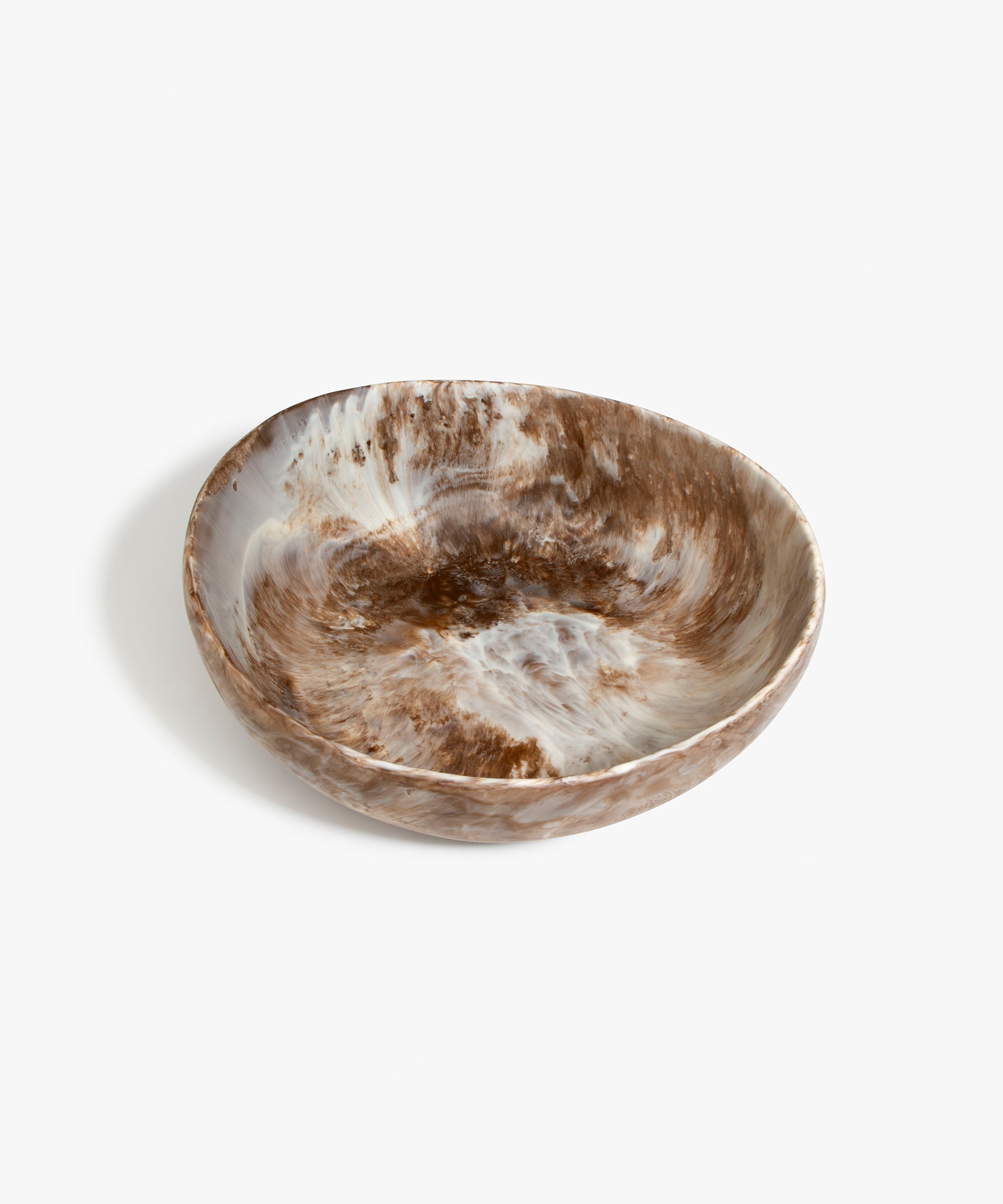 Dinosaur Designs - Flow Salad Bowl - Cappuccino