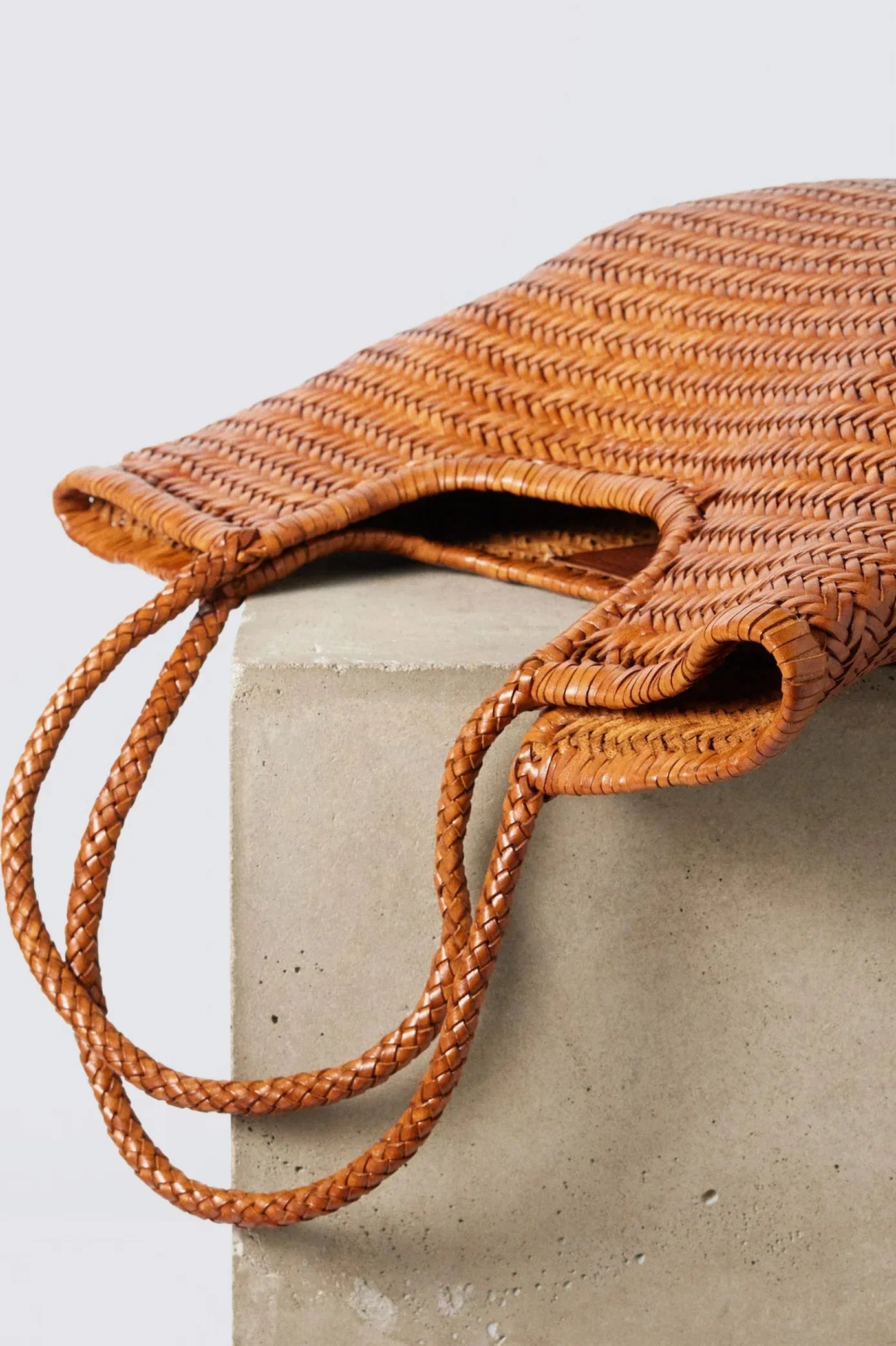 Dragon Diffusion - NS DIAGONAL TRIPLE JUMP BAG - Tan