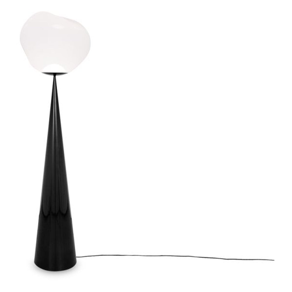 Tom Dixon - Melt Cone Fat Floor Lamp Opal/Black