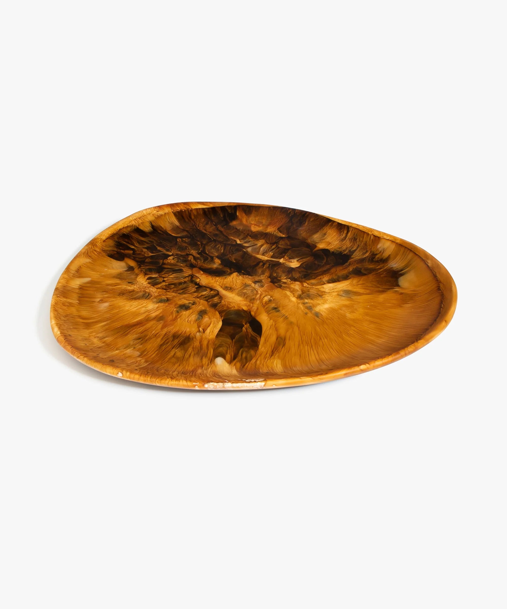 Dinosaur Designs - Large Pebble Platter - Dark Horn