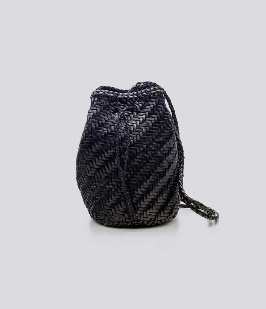 Dragon Diffusion -Pompom Double Jump Bag - Black