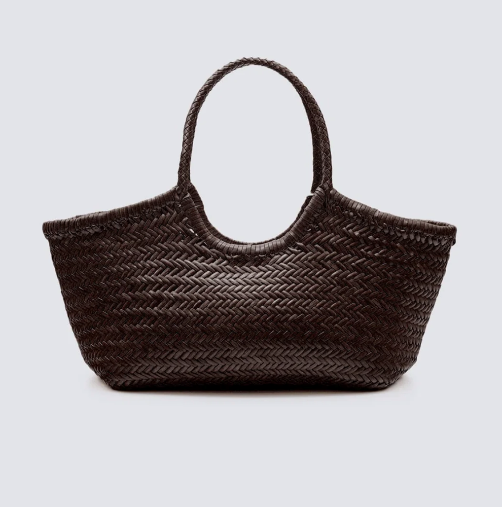 Dragon Diffusion - Nantucket Basket Bag - Big - Dark Brown