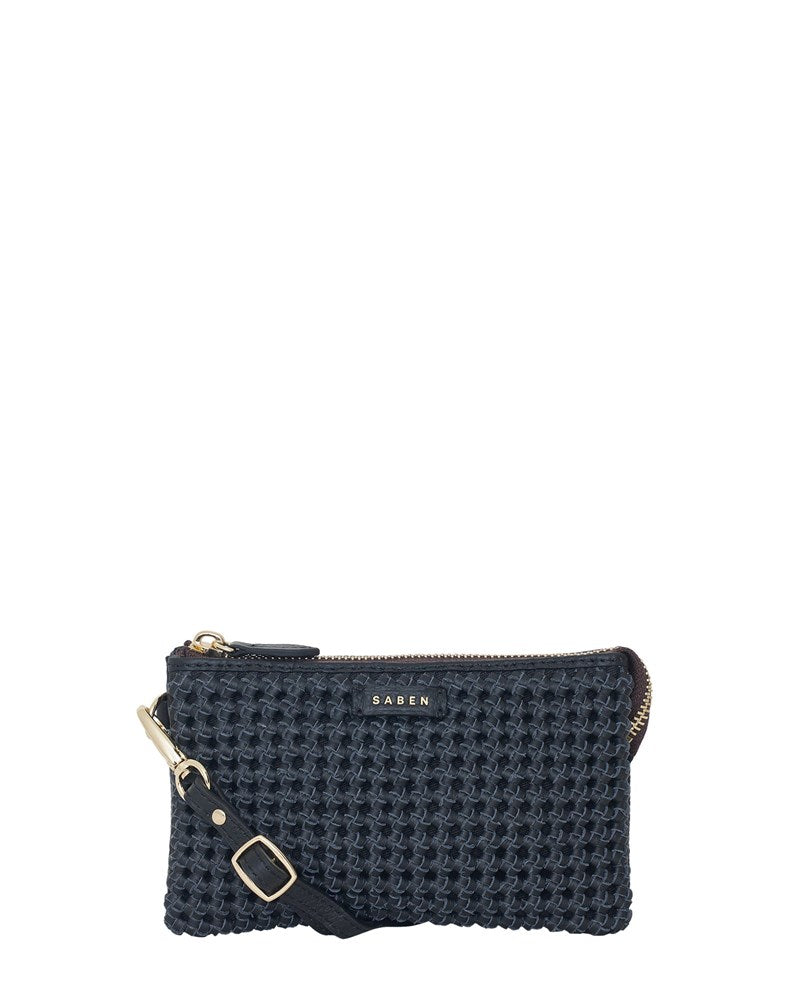 Saben - Lily Crossbody - Black Braid